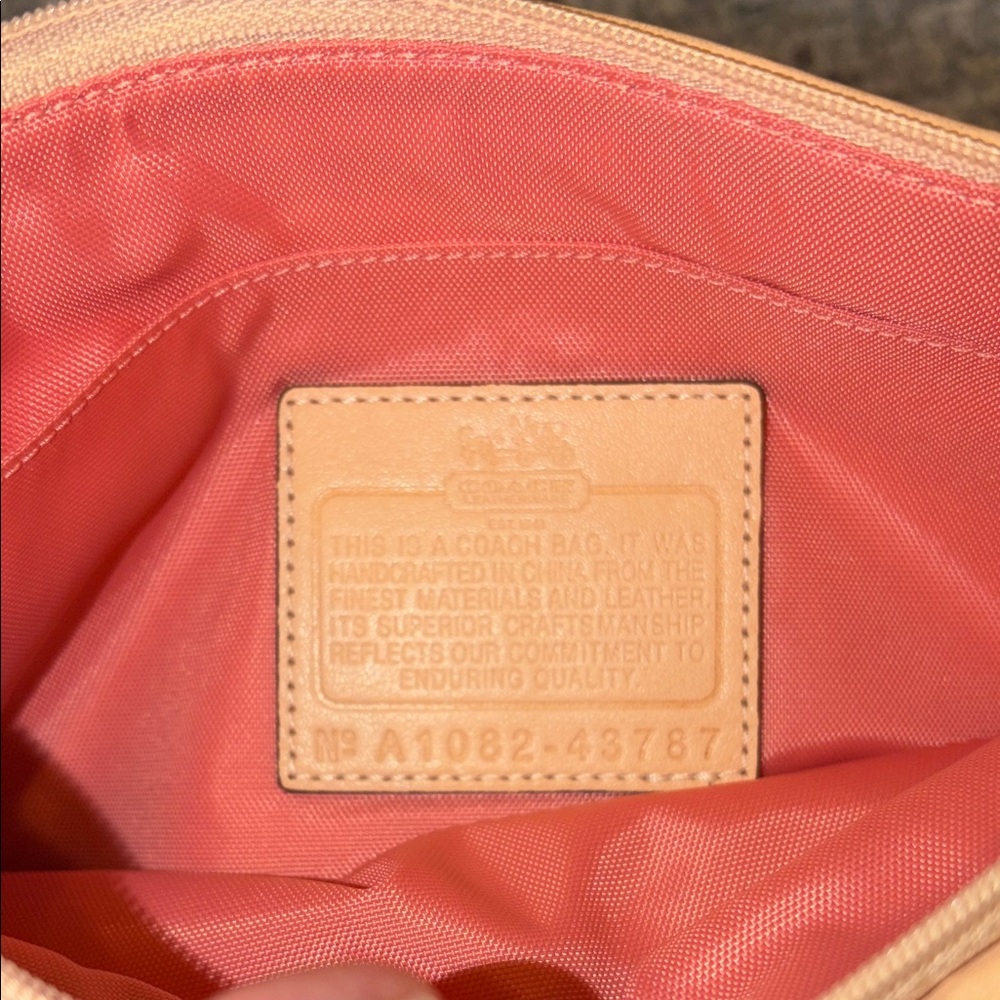 Coach Limited Edition 2010 Pierre Le Tan Large Beach Wristlet - Picture 7 of 9